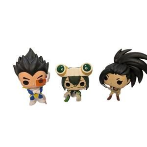 Lot Of 3 Funk‎ Pops, My Hero Academia And Dragon Ball Z